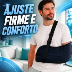 Tipoia Ortopédica Velpeau Americana Hidrolight Estofada Imobilizadora Braço Ombro Clavícula