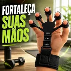 Exercitador De Dedos Hand Grip Flexor Extensor Fortalecedor Mão Punho Fisioterapia Ajustável
