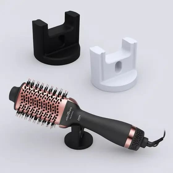 Suporte para Escova Secadora Universal Descanso de Mesa Organizador para Escova Elétrica Protege as Cerdas Impressão 3D
