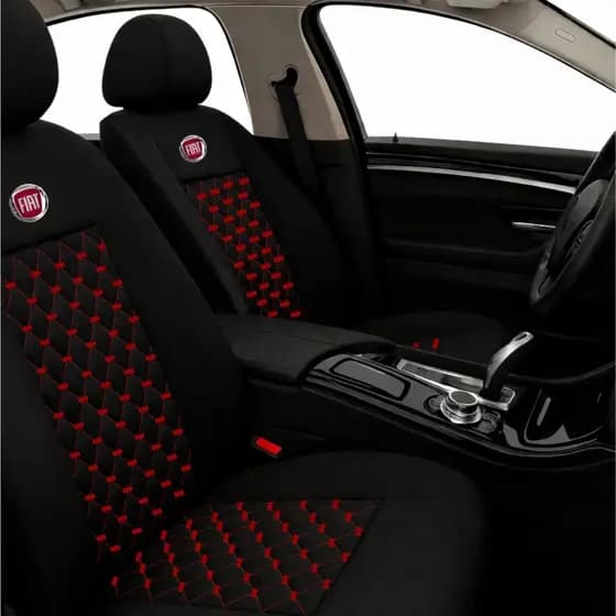 Capa de Banco Automotivo Fiat Capa para Banco Carro Tecido Grosso Diamantado Prime Reforçado
