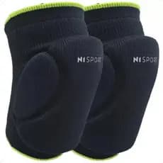 Joelheira Vôlei Flyer N1 Sport Cor Preto Knit 3d - PRETO