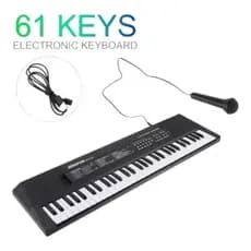 Teclado Eletrônico Órgão bf-6138 Teclas Musical Microfone Profissional completo