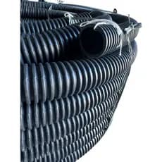 Duto Eletroduto Corrugado PEAD 1.1/2” 5 Metros com Guia Passa Fio