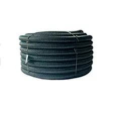 Eletroduto Corrugado 1.1/4 Pol 40mm Tubo Duto C/ Guia 20 Mts