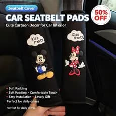 [Faça Você Mesmo] 1Pair Cinto De Segurança Para Carro Alongado Bonito Acessório
