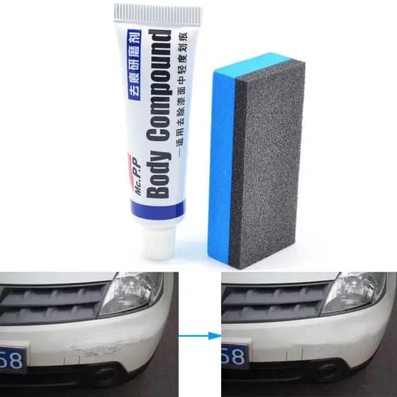Removedor De Arranhões De Carro Kit De Reparo De Tinta De Corpo Composto Acessórios Automáticos