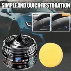 Creme De Reparo De Arranhões Interior Do Carro E Exterior Cera De Polimento De Plástico Preto Painel Reparação De Superf