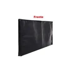 Capa TV Led, em TNT para TV 43", Impermeável, Resistente, Costura Industrial, Aberta Atrás ou Fechada.