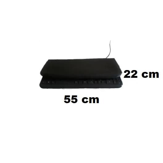 CAPA PARA TECLADO 55 X 22 cm de Computador Gamer Confeccionada Sob Medida em TNT Resistente Antipoeria Bonito.