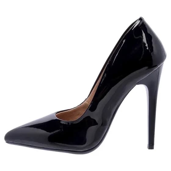 Scarpin Factor Salto Alto 11cm - Verniz