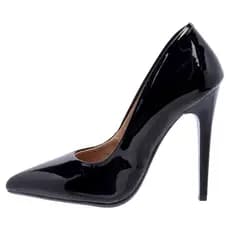 Scarpin Factor Salto Alto 11cm - Verniz