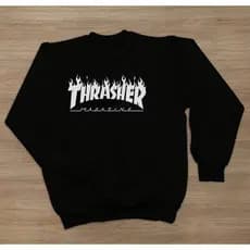 Moletom Thrasher Magazine Agasalho Masculino Gola Careca