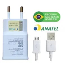 Carregador V8 Turbo Para J4 J5 J6 J7 J8 A01 A02 A03 Core A10 Turbo Power V8 Micro Usb