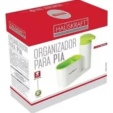 Suporte Detergente e Porta Escova P/ Pia De Cozinha
