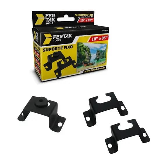 SUPORTE PARA TELEVISÃO -SUP DE TV MINI - SUPORTE TV UNIVERSAL PARA LCD LED 10 A 85" POLEGADAS