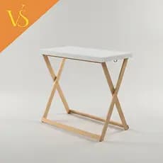 Mesa Cavalete Dobrável MDF Pratico e Compacto Decoração Ideal Para Eventos e Festas