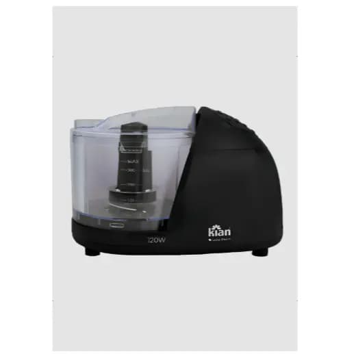 Mini Processador De Alimentos 500ml Elétrico Pica Alimentos Cor Preto KIAN