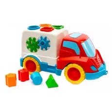 Brinquedo Carrinho Didático Baby Peças De Encaixar Bebê Infantil Educativo