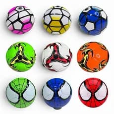 ⚽ Kit Bola de Futebol N° 3,2 Pequena – Couro Sintético | Kit com 6 ou 12 Unidades
