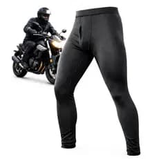 Calça Térmica Masculina Segunda Pele Moto Frio Intenso Com Braguilha 40 a 48