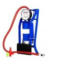 Bomba de Ar Pedal Alta Pressão 100 Libras Multiuso Encher Pneu Bicicleta Bola Carriola Carro Moto