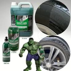 Pretinho Limpa Pneu Concentrado Hulk Galão 5 Litros / 1 litro / 500ml Brilho Espelhado Perfect Cars