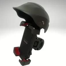 Suporte Celular Guidão Moto Bike Capacete Contra Sol E Chuva
