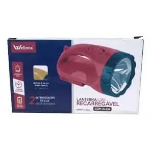 Super Lanterna Holofote Profissional Recarregável 19 LEDs Super Forte com Bateria de Longa