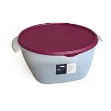 Pote Plástico Multiuso Vai Freezer Microonda Bpa Free Cor Sortida
