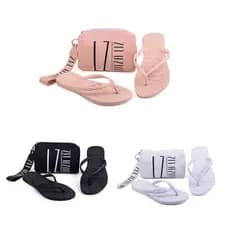 KIT 3 PARES DE CHINELO LUIZA LIZ COM NECESSAIRE