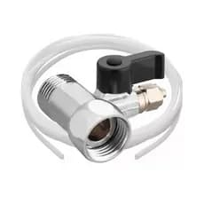 Adaptador Metal Purificador Consul Electrolux IBBL 1/4 Compatível + Mangueira