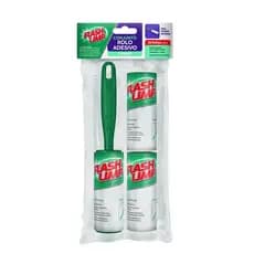 Kit 3 Rolo Adesivo Tira Pelo Roupa Flash Limp C/ 30 Folhas