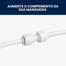 Conector Engate Rápido União Emenda para Mangueira 1/4