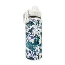 Garrafa Térmica Inox  570 ml Estampa Oceano Hidrate-se com Estilo e Inspiração Marinha