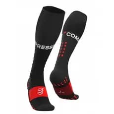 Meia de Compressão Cano Alto -  Full Socks V3 Preto - Recovery, Antibolha, Compressiva, Crossfit