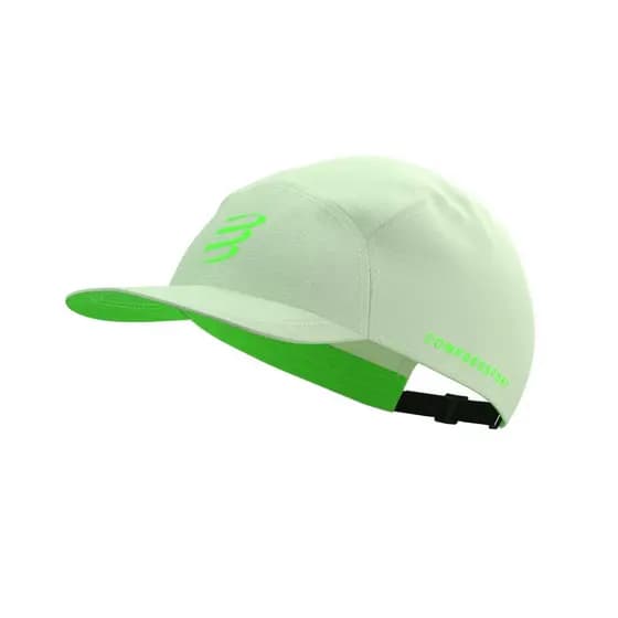 Boné 5 Panel Lime - triatlo tri trail montanha maratona 42km meiamaratona 21km suor sol proteção uv