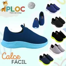 TÊNIS INFANTIL PLOC PLAY26 CALCE FÁCIL ANATÔMICO