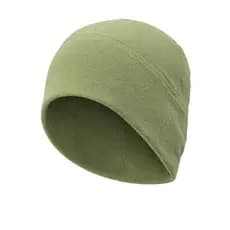 Touca Gorro Masculina Tático Militar Inverno Frio Verde Oliva Militar Acampamento Camping Bushcraft