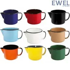 Caneca Esmaltada  Ágata com Bico 1 litro  - Ewel