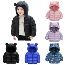 1-5 Anos De Idade Crianças Meninos Jaquetas Leves Com Capuz Outono Inverno Meninas Roupas Casuais Do Bebê