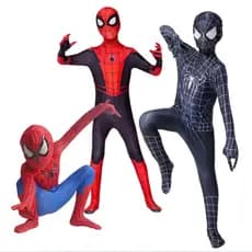 Macacões Do Homem-Aranha Halloween Fantasy Cosplay Roupas Casuais Para Crianças De 2 A 12 Anos De Idade