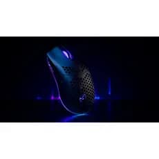 Mouse Sem Fio de Carregamento com Luz RGB, Mouse de Jogo Leve para Computador e Escritório