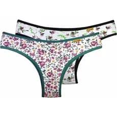 Kit 10 Calcinhas Tanga Conforto Cotton Algodão