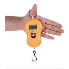 Balança Digital Portátil Para Cozinha Pesca Feira Mala Bagagem 50kg