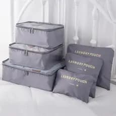 Organizador de Mala de Bagagem Viagem kit 6 peças bolsa