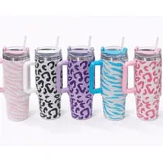 Copo Garrafa de água 1200Ml térmico strass brilho inox 24h gelado 12h quente