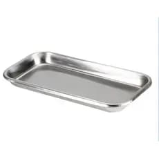 Bandeja Inox Médico Veterinário Dentista Estufa Autoclave Esterilizável 22.5x12x2cm