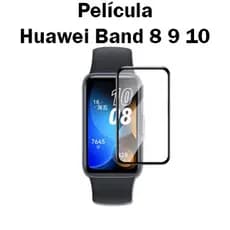 W.Bill Película 3D Proteção Tela Para Smartwatch Universal para Huawei Band 8 9 10