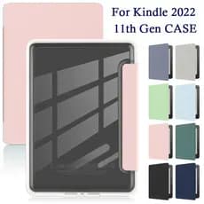 W.BILL Capa de acrílico Kindle para Kindle de 11ª geração (C2V2L3  2022) /12ª geração（RS23CV 2024）6 polegadas
