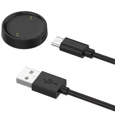 W.BILL Base De Carregador De Relógio Para Amazfit Bip 6 Cabo USB Cinta De Linha Huami Active 2/Bip6 Ímã Inteligente
